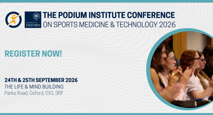 Registration to attend the Annual Podium Institute Conference on Sports Medicine & Technology 2026 is now open!